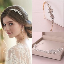 3cm Tall Crystal Side Tiara