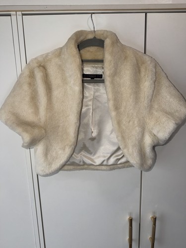 Coast cream faux fur bridal - faux,