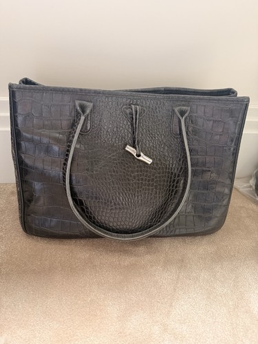 Longchamp black leather - longchamp,