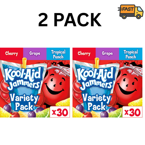Kool aid jammers variety pack - kool-aid,