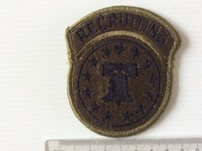 US ARMY  RECRUITING PATCH BADGE USA UNITED STATES MILITARY As Found In A Job Lot