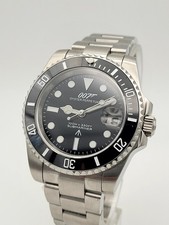 James Bond 007 Ltd Ed  'Licence to Kill' Seiko Mod TMI NH35 Auto Movt Watch.