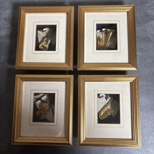 Framed musical instruments - framed,