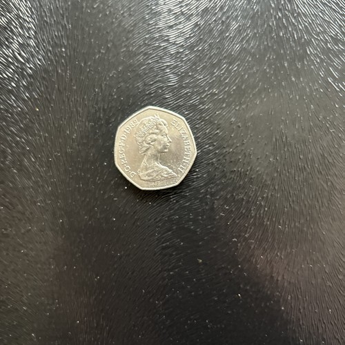 1982 50pence coin - 1982,