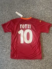 Roma Totti 2000/01 Retro Shirt Large