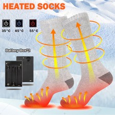 Rechargeable Winter Heated Sock Warmth Warmer Outdoor Boots Thermal Footwear