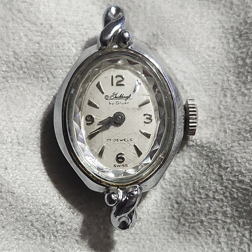 Gruen ladywood swiss made 17j - ladywood,