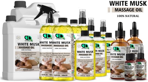 White musk massage - white,