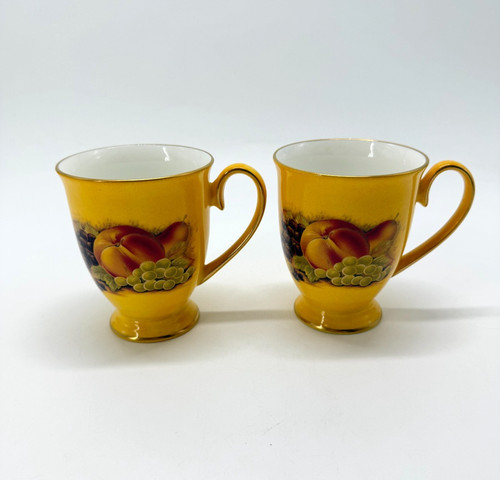 Aynsley orchard gold pair - aynsley,