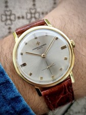 vacheron constantin 6544 Solid Yellow Gold 18 kt Vintage Manual Winding K453/3bw