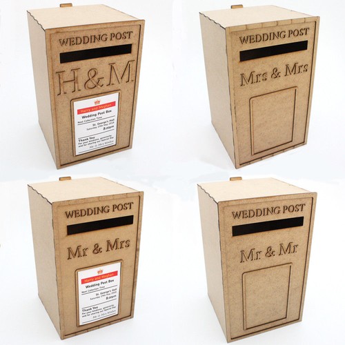 Wedding mail post box - box,