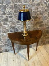 Dolls House 1/12 Scale Miniature Artisan Half Moon Demi Hall Console Table Lamp