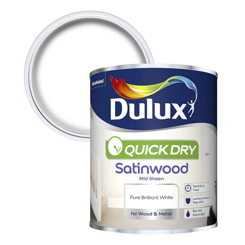 Dulux quick dry - dry, satinwood