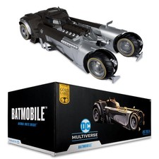 DC Multiverse Vehicle White Knight Batmobile (Gold Label) 18 cm