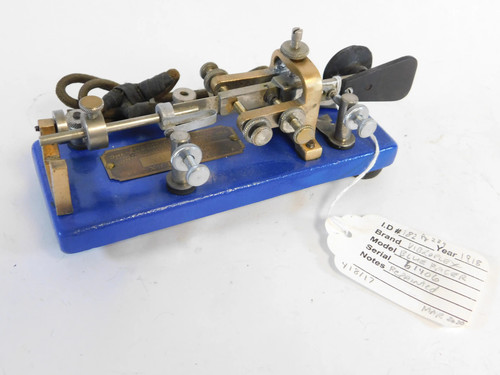Vibroplex blue racer - vibroplex,