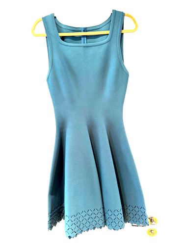 Alaïa blue womens mini - blue, dress