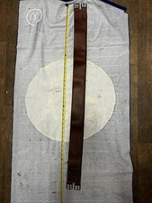 43” Tan Leather Side Saddle