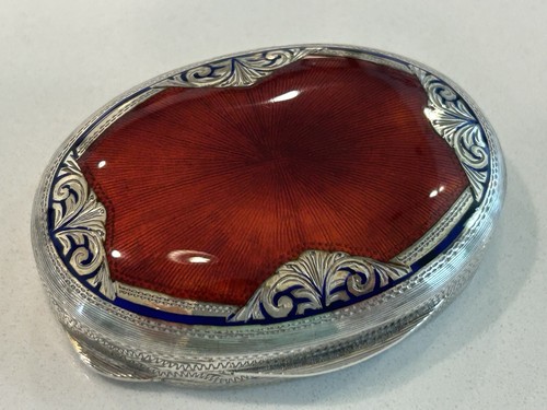 Antique 800 silver enamel - 800,
