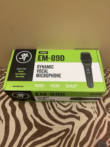 Mackie 89d cardioid dynamic - mackie,