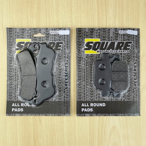 Front rear brake pads - &, set