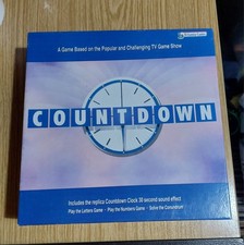 Countdown Board Game TV Show Replica Clock Vintage Collectable Retro
