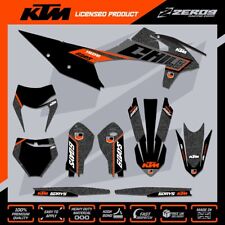 KTM MX Graphics Kit Motocross Graphics SX SXF EXC EXCF 125-500 SIXDAYS CHILE GRY