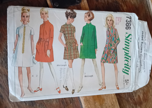Vintage simplicity 7366 - simplicity, mini