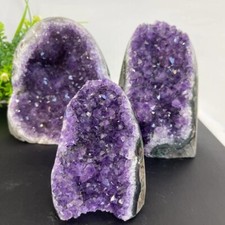 Natural Crystal Cluster Amethyst Stone Geode Raw Quartz Minerals Real Uruguay uk