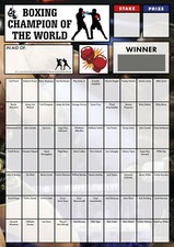 Boxing Fundraising Scratch