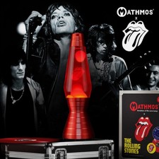 Mathmos x The Rolling Stones lava lamp limited edition numbered - 1000 made BNIB