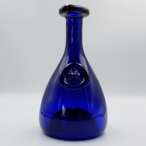 Vintage holmegaard blue - blue, glass