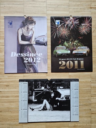 Calendars citroen ds - 3,