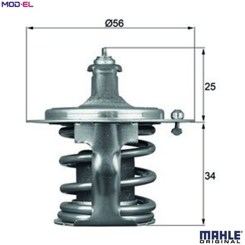 Thermostat coolant 78d - thermostat,