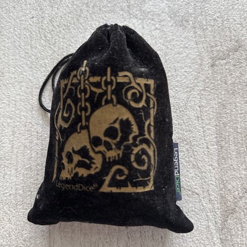 Legend dice bag and - dice,
