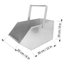 Coal Scuttle Hod Bucket Large Metal Vintage Style Wood Kindling Logs Coal Ash