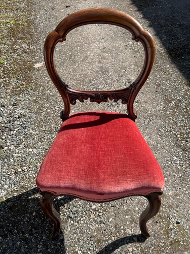 Antique victorian balloon - victorian, back