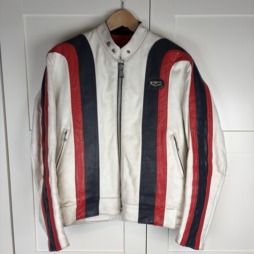 Lewis leathers vintage white - lewis,