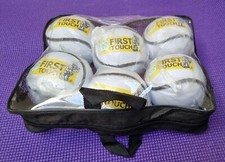 FIRST TOUCH HURLING BALLS,  SLIOTAR NEW -SLIOTAR, GAELIC SPORTS HURLEY 6 PCS