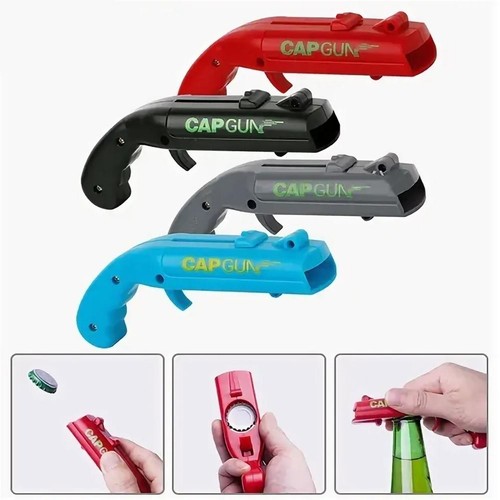 Creative cap gun bottle opener - creative,