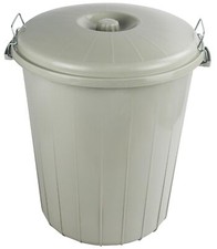Grey Plastic Bin Indoor