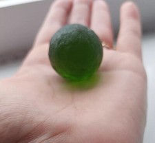 Natural Moldavite 16-18mm Sphere Czech Moldavite Authentic Moldavite Ball