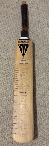 Duncan fearnley signed cricket - duncan,