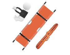 Medical Foldable Patient Transfer Stretcher Portable Rescue Stretcher