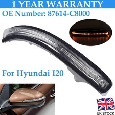 Door Wing Mirror Left Side Indicator Light For Hyundai I20 2014-2020 87614-C8000