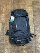 Osprey Kestrel 48L Backpack Black L/XL Hiking Trekking Rucksack New w/ Tags