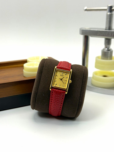 Seiko quartz ladies tank gold - tank,
