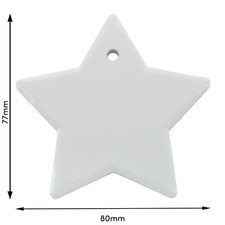 Ceramic Star Sublimation