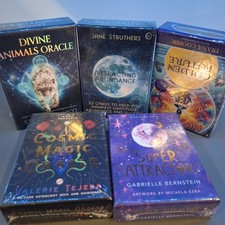 Oracle Cards Deck Joblot Bundle 5 Decks of Cards New & Sealed