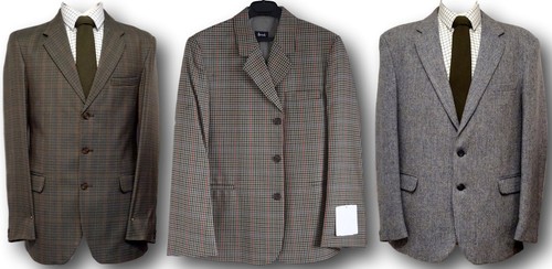 Wool tweed sports jackets - jackets, /
