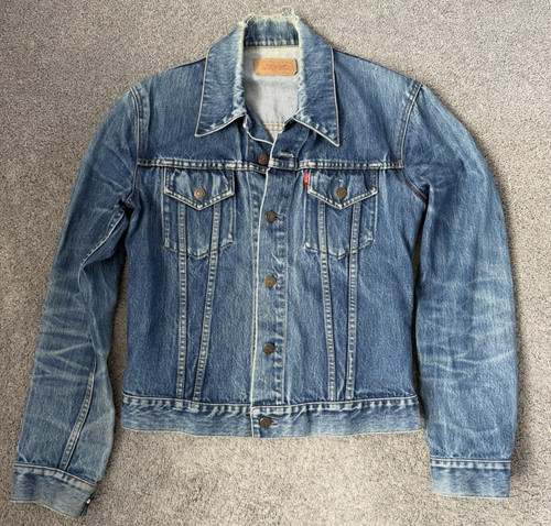 Vintage levis blue trucker - vintage,